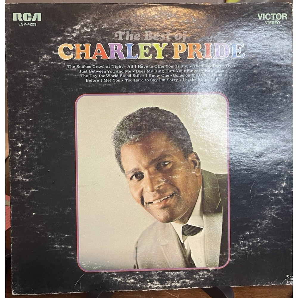 Charley Pride ‎– The Best Of Charley Pride Vinyl, LP 1969 RCA Victor ‎– LSP-4223